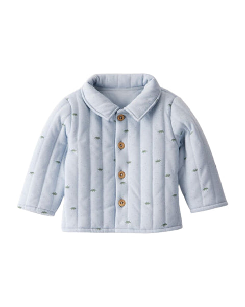 Cardigan Carters con cuello y botones al frente de Jersey con estampado para niño