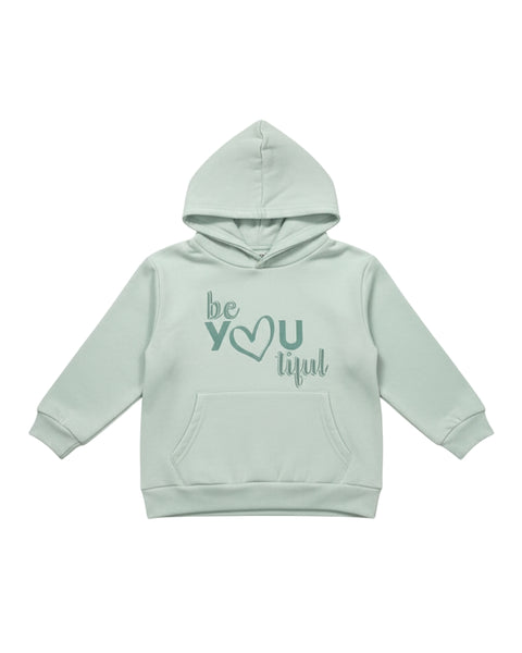 Hoodie Baby Bol con diseño color verde paraniña