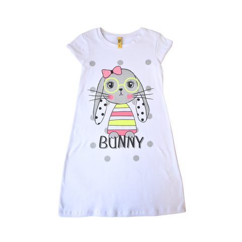 Camisón People estampado Blanco niña