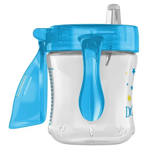 Vaso Entrenador con Boquilla Suave, 6oz. - AZUL