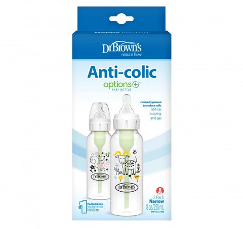 Pacha Options PLUS 8oz. Cuello Delgado Ardilla y Cabra, 2-pack