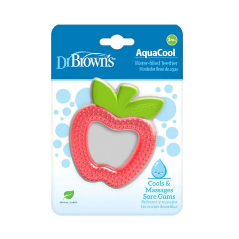 Mordedor con Agua Dr Brown's figura Manzana