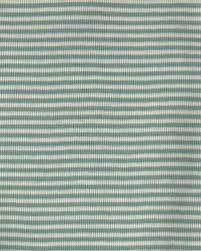 Textura del body de bebé Carter's a rayas horizontales en tonos verde menta y blanco.