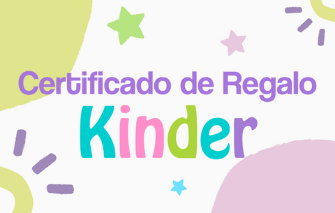 Certificado de Regalo Kinder