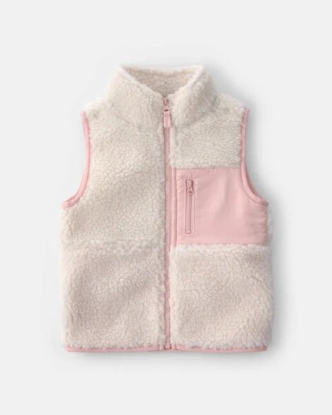 Chaleco sherpa Marfil Carter's - Kinder Guatemala - Para abrigarme