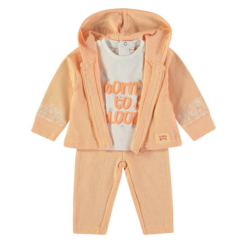 Conjunto de 3 piezas Babybol blusa, pantalón y chaqueta love our wildlife - Kinder Guatemala - Conjuntos