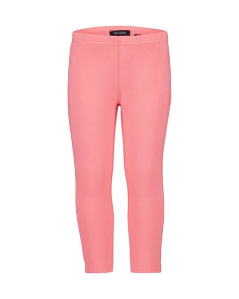 Leggings de invierno rosados para niña Blue Seven, cómodos y cálidos para el juego diario.