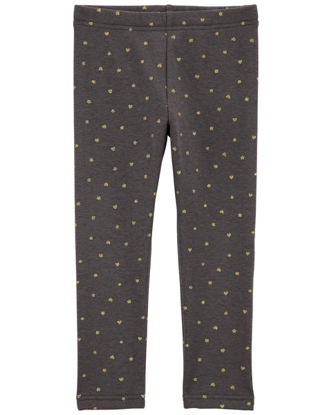 Leggins livianos Carters Playwear con estrellas niña gris - Kinder Guatemala - Pantalones, shorts y mas
