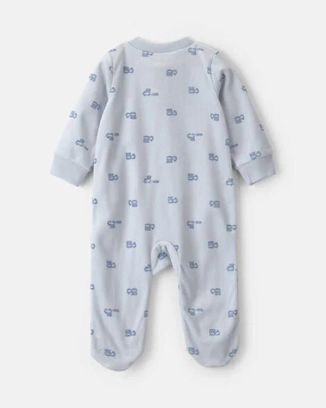 Pijama con Broches Baby Brother Carter's Poliéster azul para niño - Kinder Guatemala - Para dormir