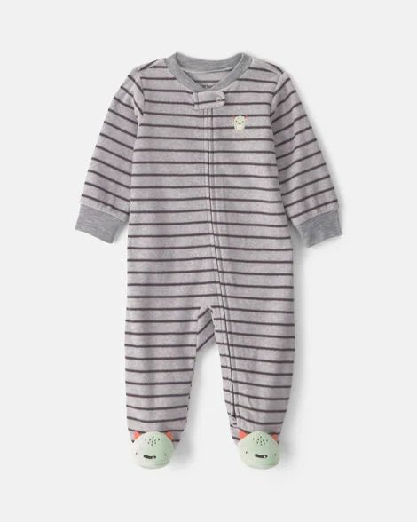 Pijama con Broches Monstruos Carter's Poliéster gris para niño - Kinder Guatemala - Para dormir