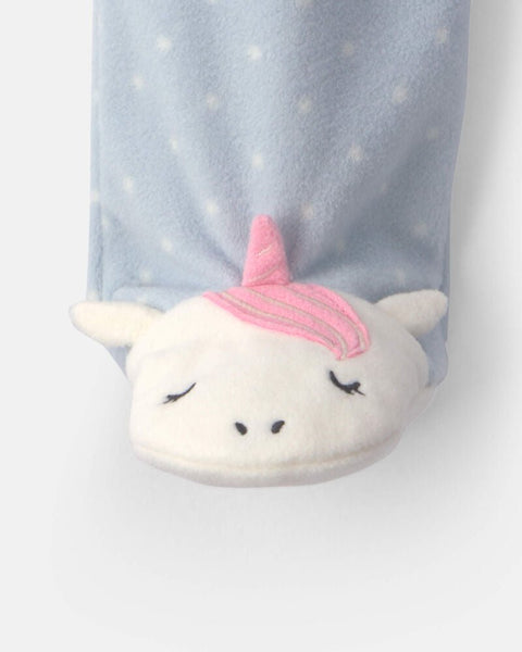 Pijama con Broches Unicornio Carter's Poliéster azul para niña - Kinder Guatemala - Para dormir