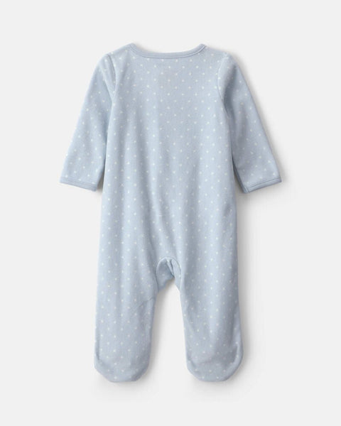 Pijama con Broches Unicornio Carter's Poliéster azul para niña - Kinder Guatemala - Para dormir