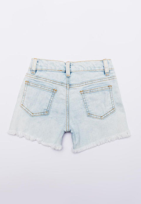 Short People celeste niña - Kinder Guatemala - Pantalones, shorts y mas