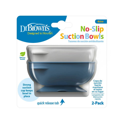 Tazones Antideslizantes con Ventosa Dr. Brown's - Kinder Guatemala - Alimentación