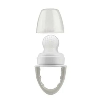 Dispensador de Silicón para Comer Fruta Dr Brown's, Gris, 1-pack