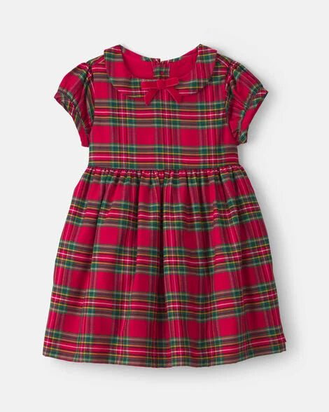 Vestido Carter's Algodón y Poliéster a cuadros para niña - Kinder Guatemala - Vestidos