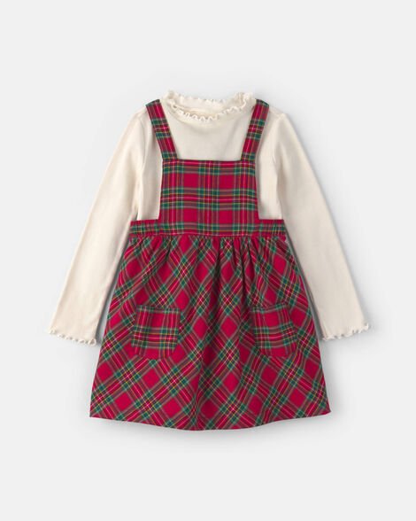 Vestido Cuadros Navideño Carter's - Kinder Guatemala - Vestidos