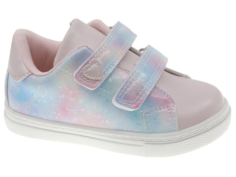 Tenis casuales Beppi niña tornasol, cierre velcro, suela antideslizante. ¡Estilo y comodidad!