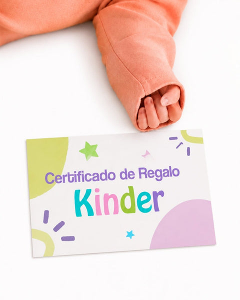 Certificado de Regalo - Kinder Guatemala