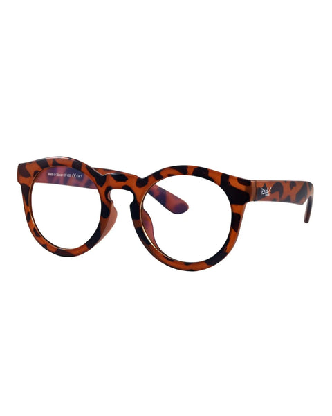 Gafas Real Shades Chill Screen irrompibles con lentes de calidad oftálmica para filtrar la luz azul diseño Cheetah con funda de microfibra unisex 10+