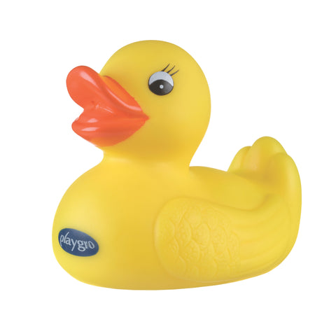 Paquete de patitos Playgro para el baño, amarillos.