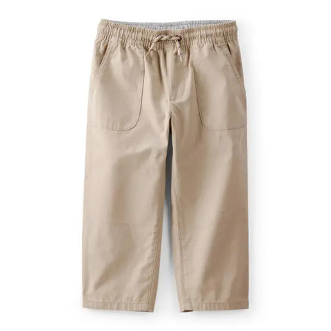 Jeans Carters con bolsas color beige para niño