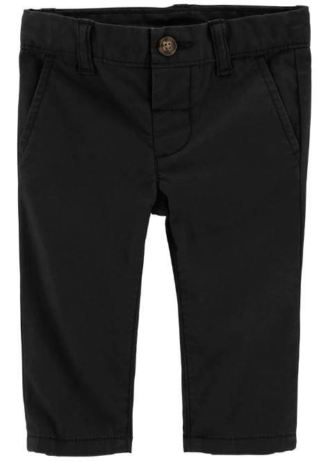 Pantalón Carters de twill negro