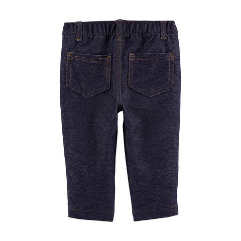 Pantalon de lona Carters stretch azul niña