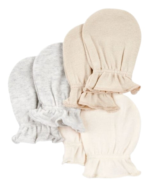 3 Pack guantes Carters multicolor unisex