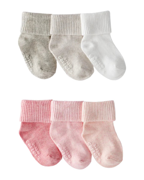 6 Pack de calcetas Carters multicolor para niña