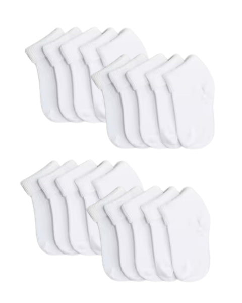 10 Pack de calcetines Carters color blanco para niño