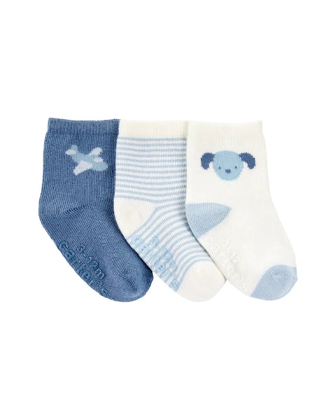 3 Pack Carters Calcetines multicolor para niño