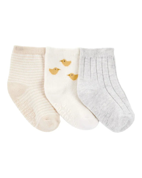 3 Pack de calcetines multicolor unisex
