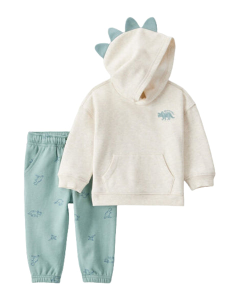 Conjunto Carters 2 piezas: hoodie y pantalón multicolor para niño