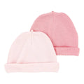 2 Pack de gorritos Carters color rosado para niña - Kinder Guatemala - gorra niña