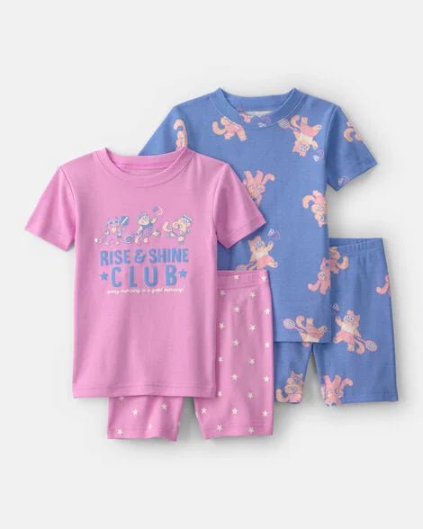 2 Pack de pijamas de 2 piezas Carter's blusa y short para niño - Kinder Guatemala - 