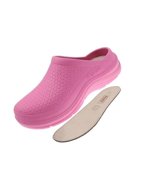 Caja de zapatos tipo Clog Beppi, fusia.