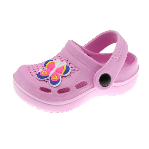 Zapato Beppi Eva tipo Clog para niña color rosado