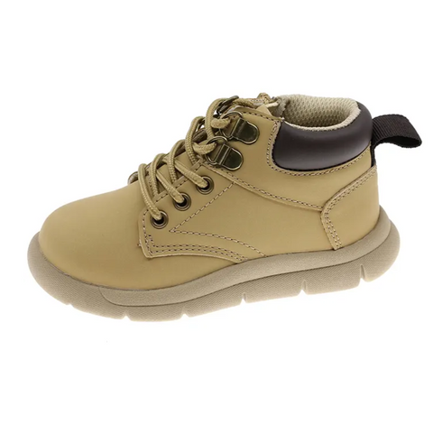 Zapato casual alto Beppi con cintas camel