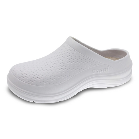 Zapato Beppi Eva tipo Clog para dama color blanco