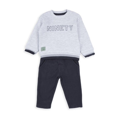 Conjunto Baby Bol 2 piezas: Sudadero con diseño y Pantalón multcolor para niño