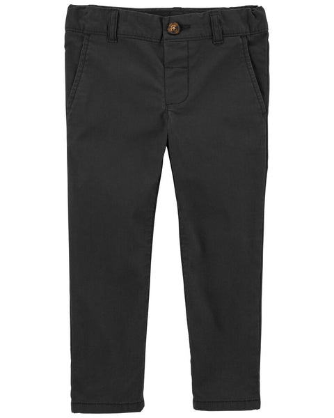 Pantalón Carter's de twill negro