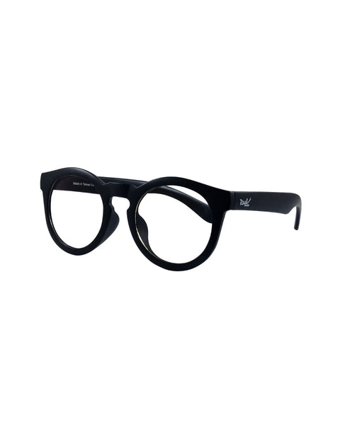 Gafas Real Shades Chill Screen irrompibles con lentes de calidad oftálmica para filtrar la luz azul color negro mate con funda de microfibra unisex 2+