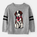 Sueter Carters con diseño de perro color gris para niño