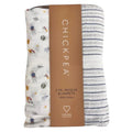 2PK de Frazadas Chick Pea de muslin multicolor para niño - Kinder Guatemala - frazadas de muslin niño