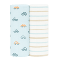 2PK de Frazadas Chick Pea de muslin multicolor para niño - Kinder Guatemala - frazadas de muslin niño