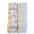 2PK de Frazadas Kyle & Deena de muslin multicolor para niño - Kinder Guatemala - frazadas de muslin niño