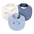 3 Pack baberos Carters diseño de perros multicolor para niño - Kinder Guatemala - Baberos y Saliveros
