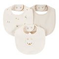 3 Pack de baberos Carters color beige unisex - Kinder Guatemala - Baberos y Saliveros