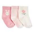 3 Pack de calcetas carters multicolor para niña diferentes diseños - Kinder Guatemala - Calcetas y Calcetines